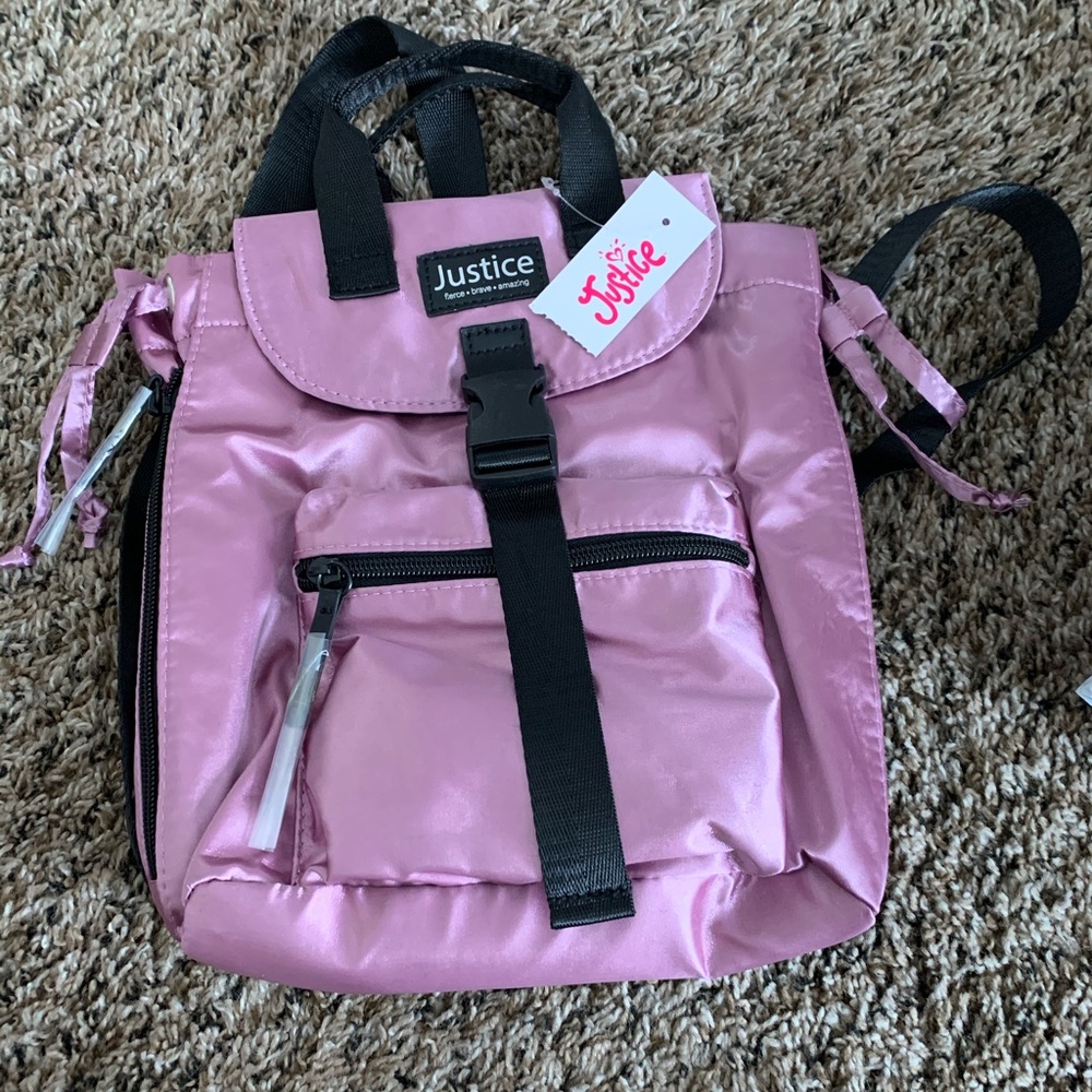 Purple Justice mini bag